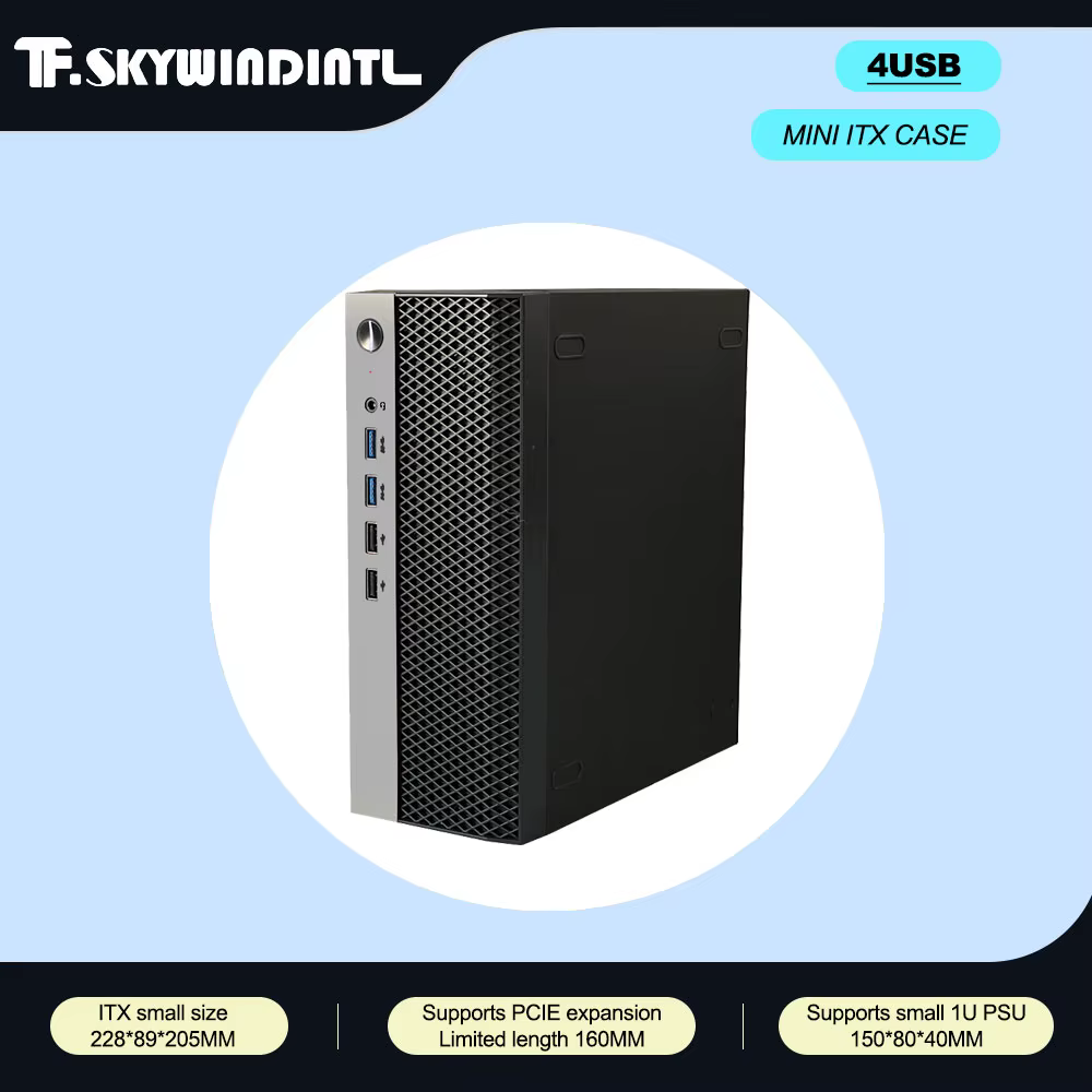 Mini boîtier d'ordinateur ITX Support de châssis HTPC