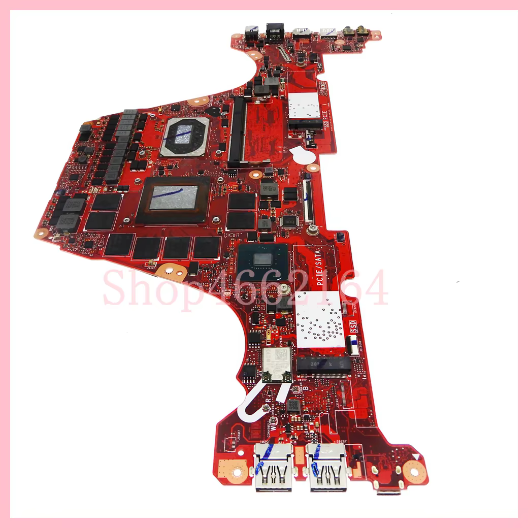 GX502LXS avec i7-10th Isabel CPU GTX1660ti RTX2060 RTX2070 Ordinateur Portable Carte Mère Pour ASUS ROG GU502LV GU502LW