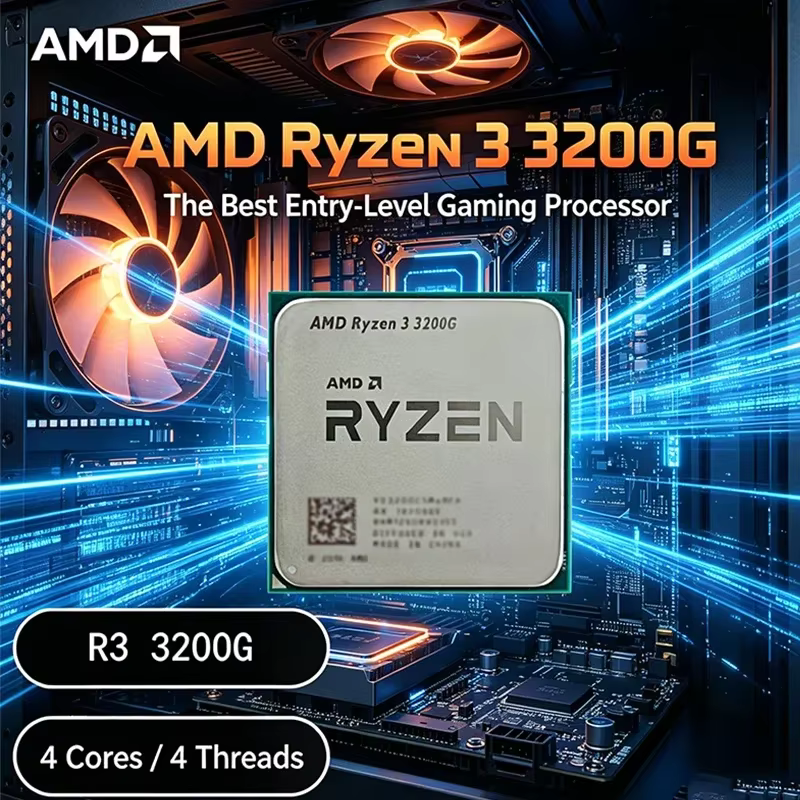 Processeur AMD Ryzen 3 3200G R3 3200G 3