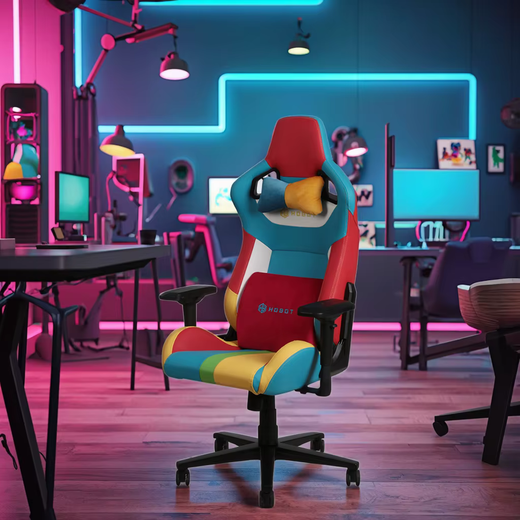 Chaise de jeu PC ergonomique moderne 4D