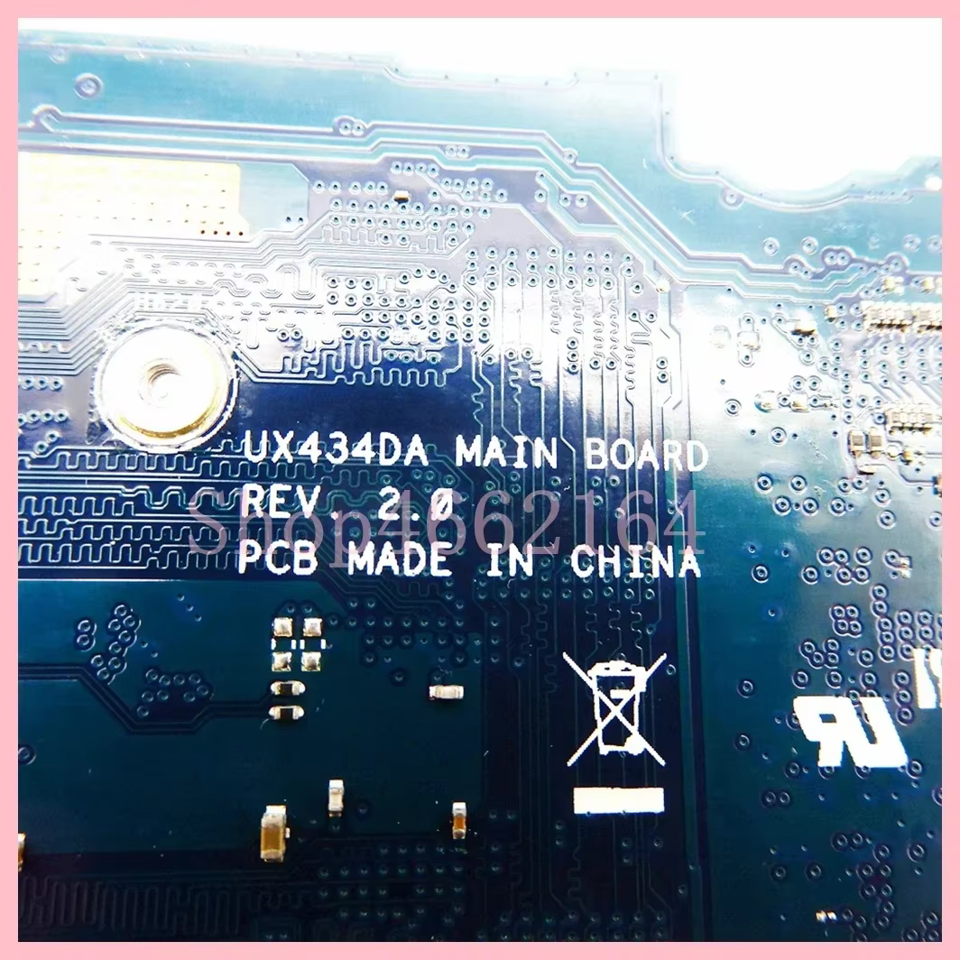 Carte mère UX434DA pour ASUS Zenbook 14 UM433D UX434DA UX434D UM433