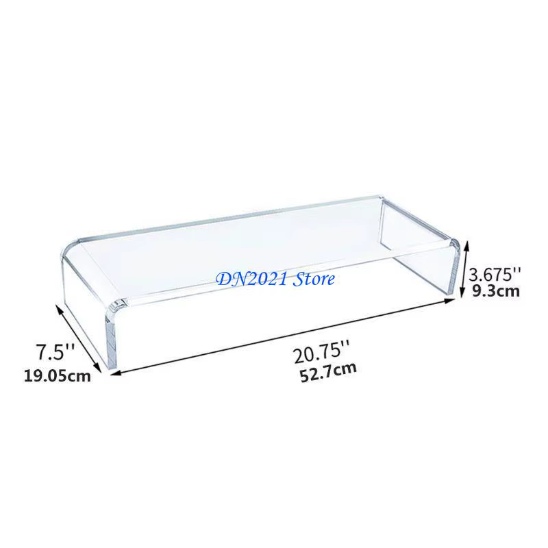 Écran l'ordinateur F3KE Effacer le support d'écran télévision table durable