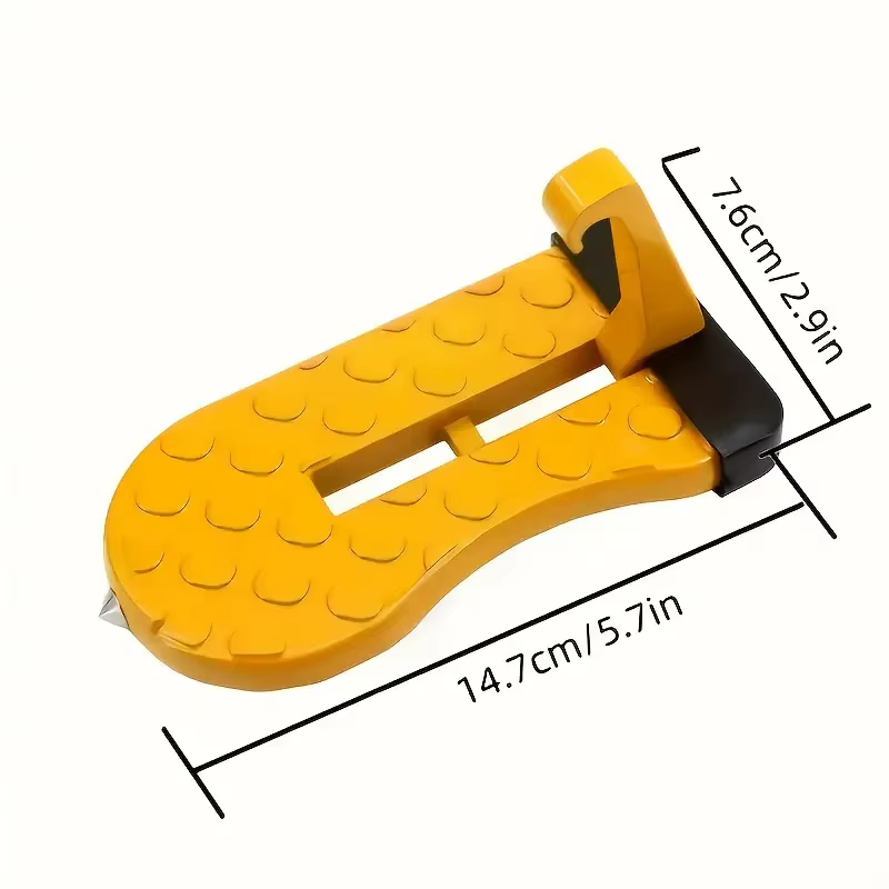 Marchepied de porte de voiture pliable 1 pièce, support métallique Durable pour un accès facile au toit. Ajustement universel pour la plupart des véhicules.
