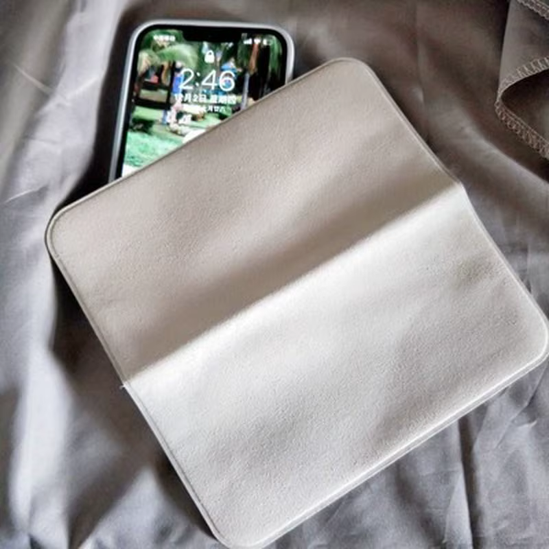 Nettoyeur d'écran en tissu de polissage Double daim