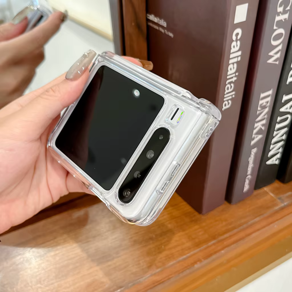 Coque de téléphone simple transparente magnétique sans fil antichoc pour Huawei Pura X