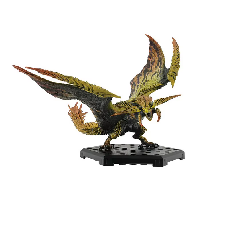 Jouets originaux Monster Hunter Wild Animation Game Peripheral Toys Capcom Boxed Gacha Gashapon Anime Action Model Figures Collection