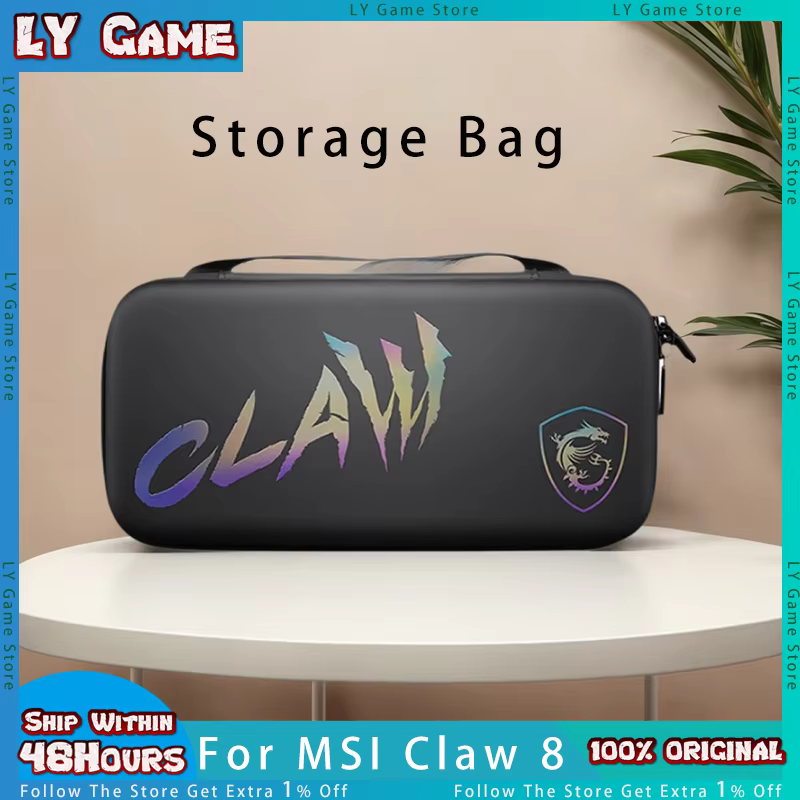 MSI Claw 8 sac de rangement Console de jeu Portable mallette de voyage antichoc