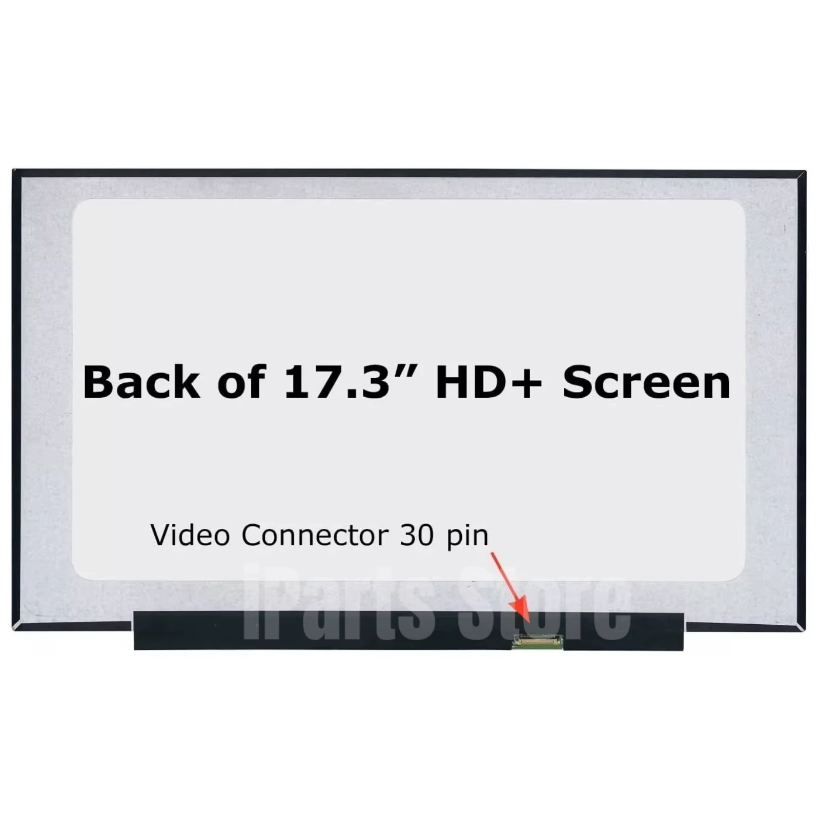 IParts remplacement nouvel affichage pour HP 17-CP0096NR 17-CP0196NR 17-CP0044NR 17.3 pouces panneau d'écran LCD HD + 30 broches 1600x900 OEM