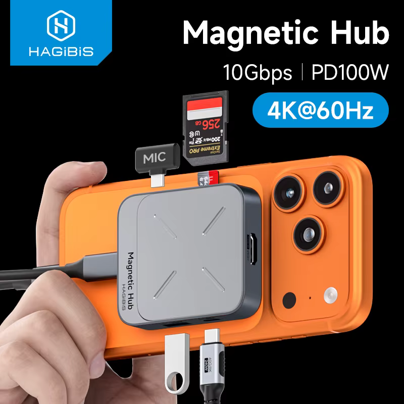 Hagibis – Hub magnétique USB C