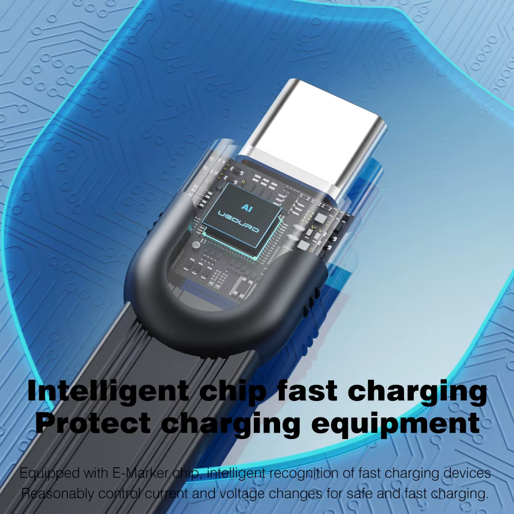 UGOURD USB-C 20Gbps USB3.2 Gen2 * 2 câble de Type C fonction complète transfert rapide