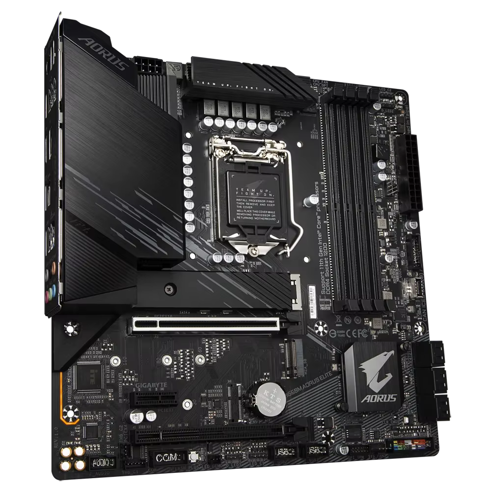 Cartes mères Gigabyte B560M AORUS ELITE LGA 1200 DDR4 128GB M-ATX pour carte mère de bureau Intel B560 M.2 SATA III USB3.0