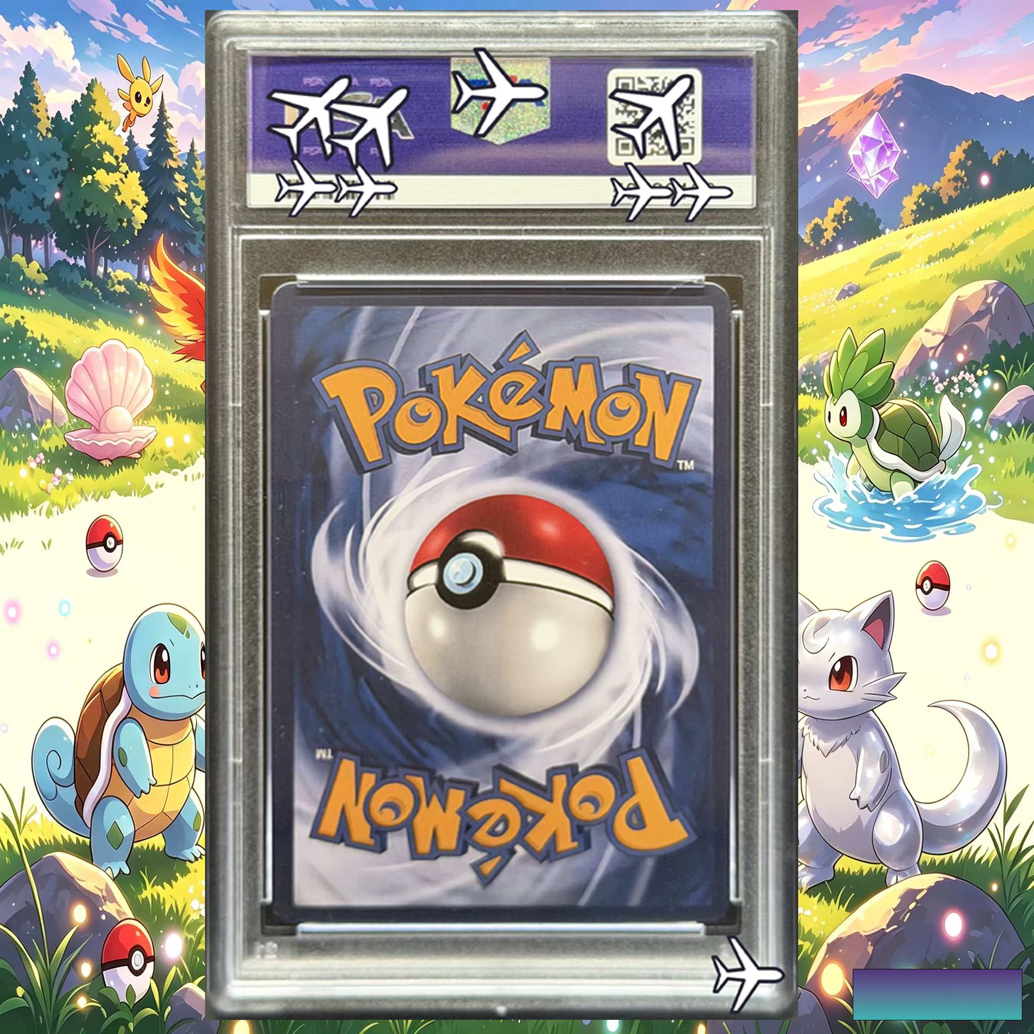 Carte de collection Pokémon Premium PTCG 2023 Van Gogh Museum Grey Hat Pikachu, réplique artistique personnalisée, excellent cadeau pour les fans de Pikachu