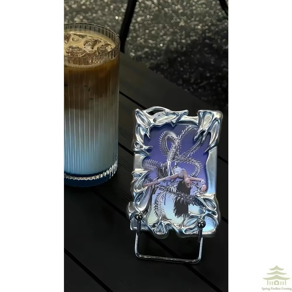 Porte-cartes photo électro-plaqué - Housse de protection personnalisée pour cartes de stars Kpop