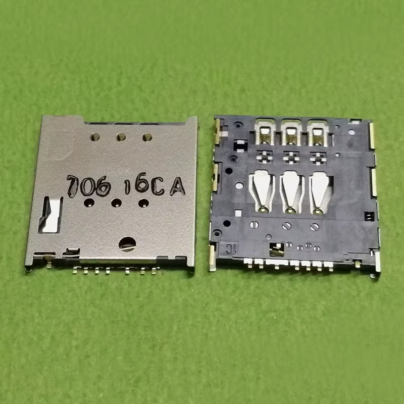 Carte Sim pour Sony LT30 LT22 LT22i LT30i LT30P, pour Meizu MX2 MX3 MX4, connecteur de fente pour support de carte Sim, 2 à 10 pièces