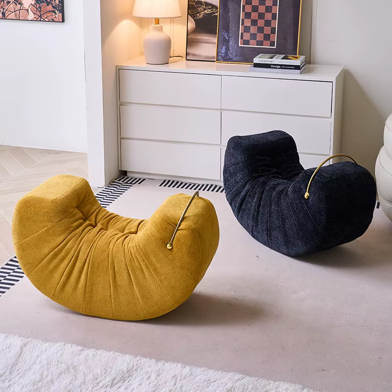 Fauteuil individuel design relaxant, chaise de loisirs en bois massif, Poltronas Decorativas, meubles de chambre à coucher pour adultes