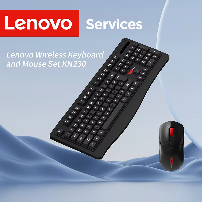 Lenovo – ensemble clavier et souris sans fil