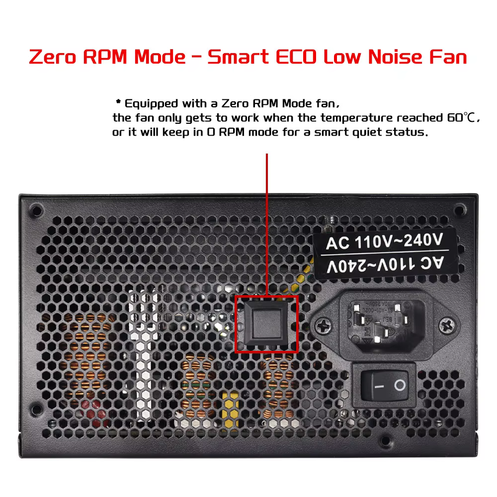 PCIE 5.0 1200W alimentation PC PSU modulaire complet pour Source d'alimentation