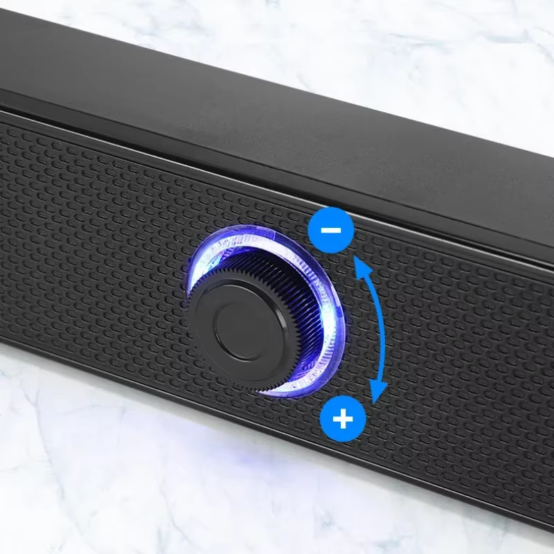 Barre de son PC filaire et Bluetooth