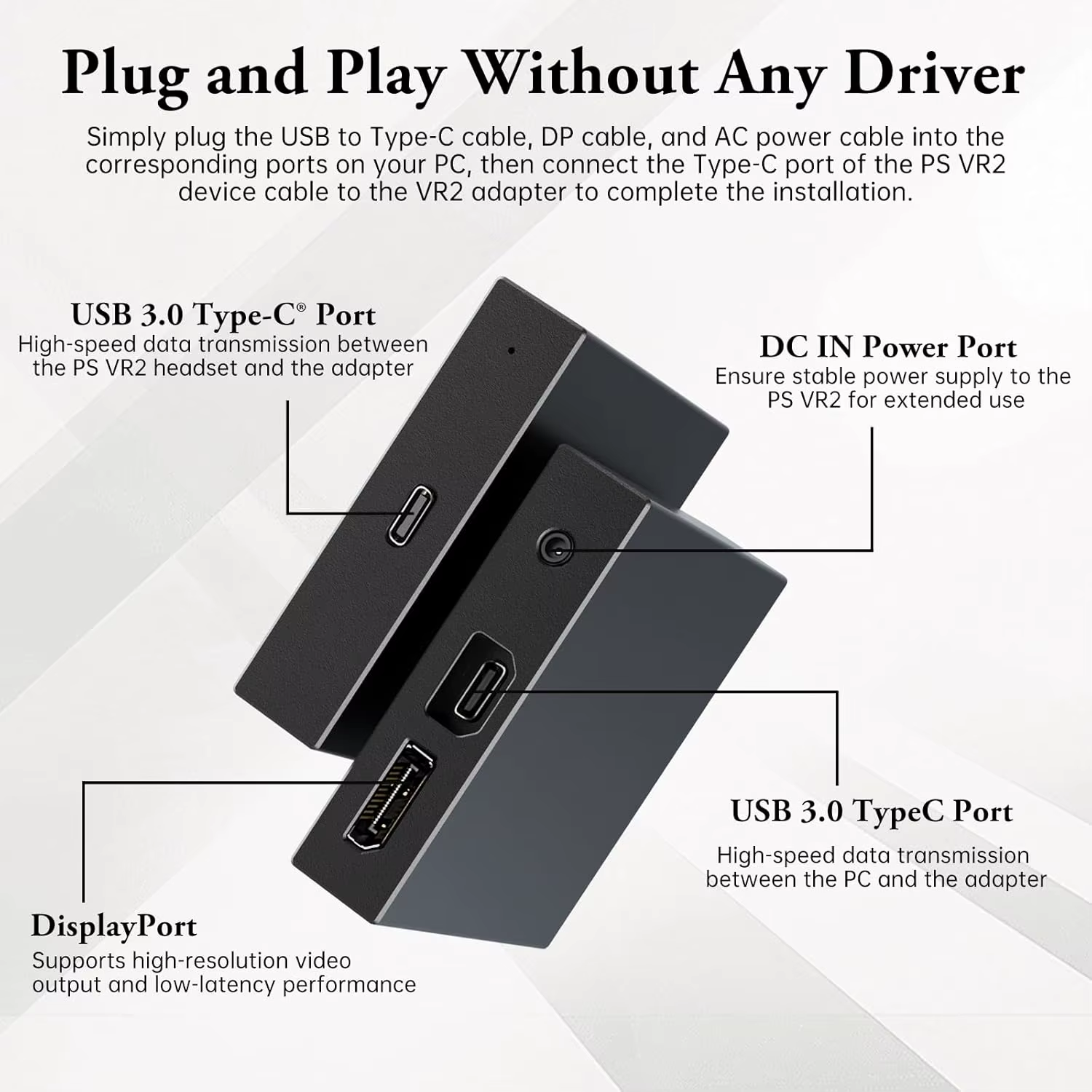Pour PS VR2 adaptateur PC