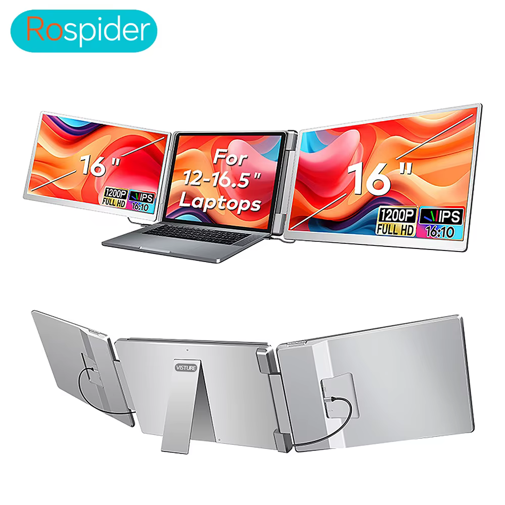 Moniteur externe portable LCD FHD IPS pour jeux