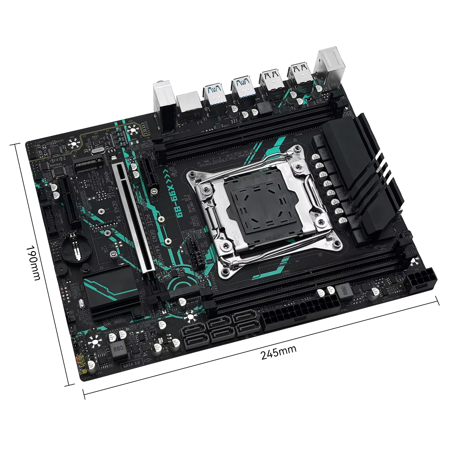Kit de carte mère MACHINIST X99 B9