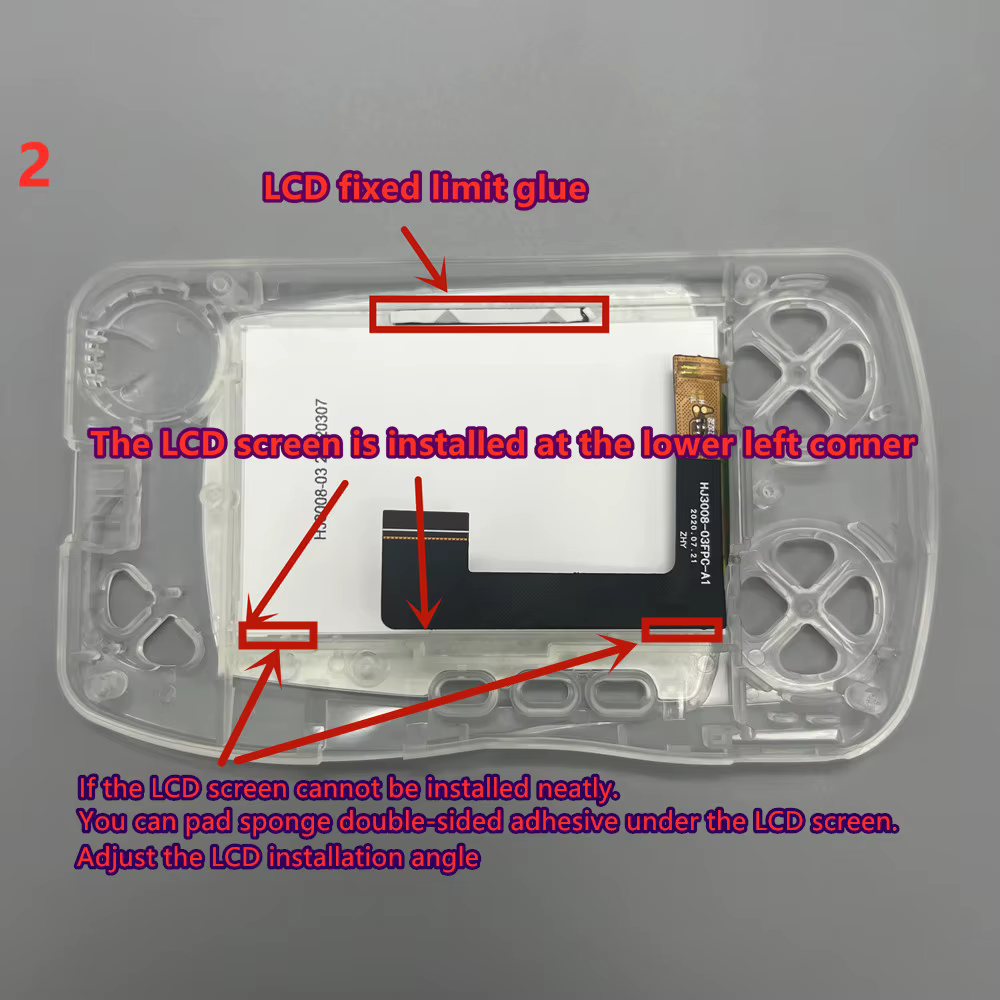 Kit d'écran LCD IPS avec rétroéclairage et luminosité réglables pour console de jeu Bandai Wonder Swan Color WSC. Pas besoin de couper la coquille
