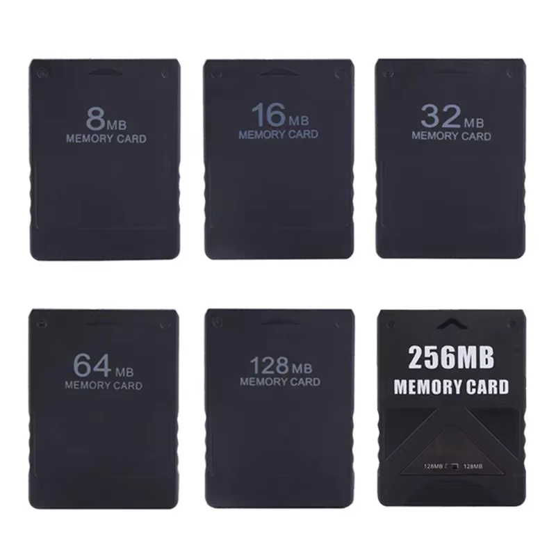 Pour carte mémoire PS2 8 mo 16 mo 32 mo 64 mo 128 mo