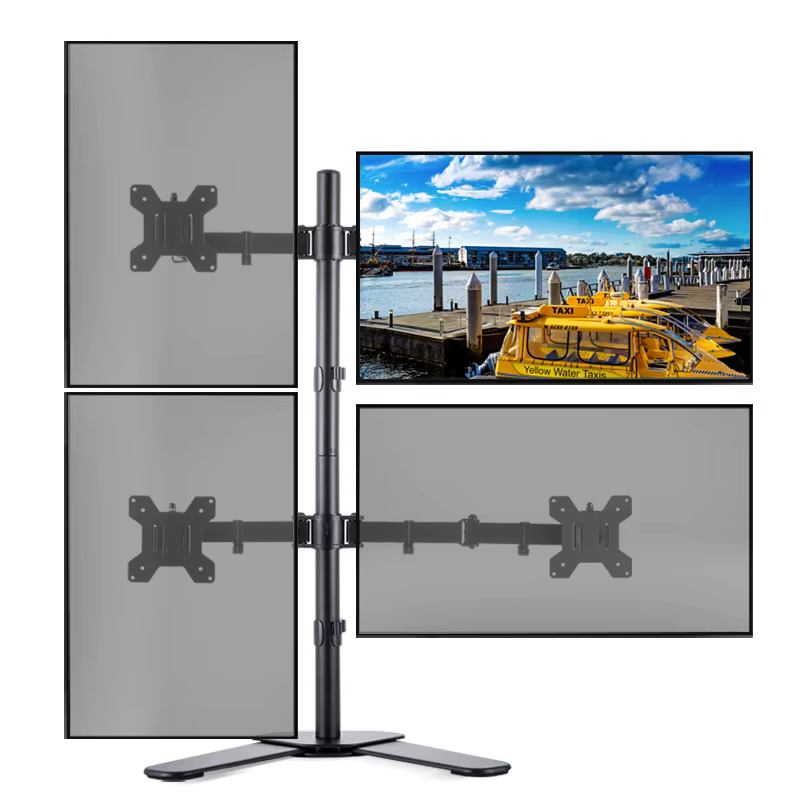 Support de bureau pour double moniteur