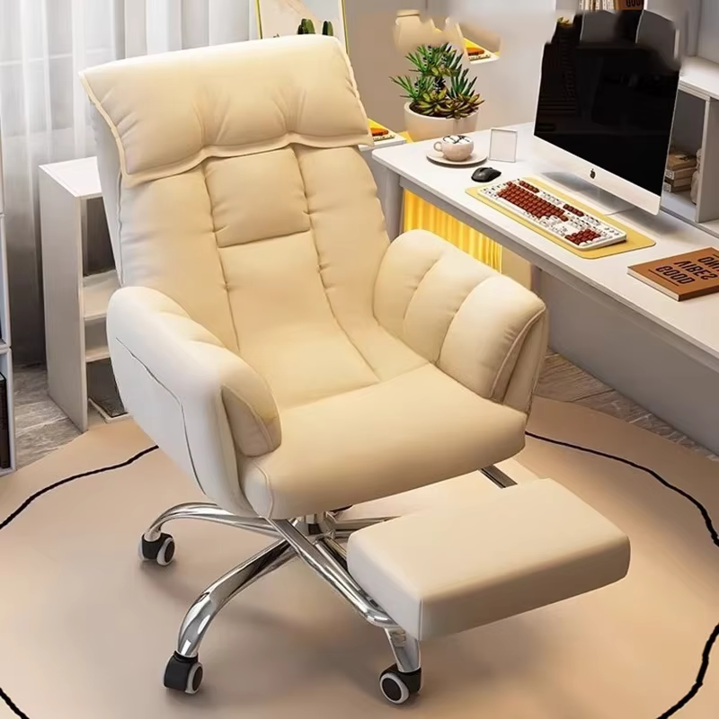 Chaises de bureau de luxe avec repose-pieds