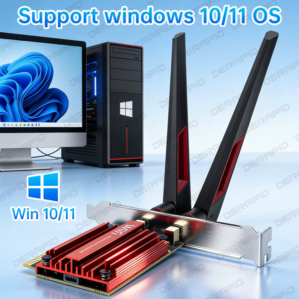 Carte réseau WiFi 7 BE5400 PCIe