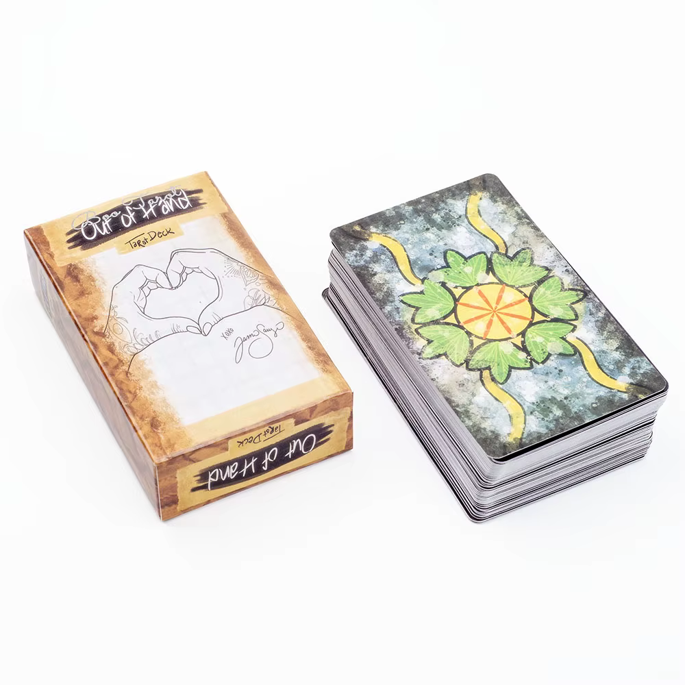 Jeu de Tarot Out Of Hand, 78 cartes pour tous les amateurs de recyclage, Family Gathering Ination Board Game, Guide Vervoltage Edition