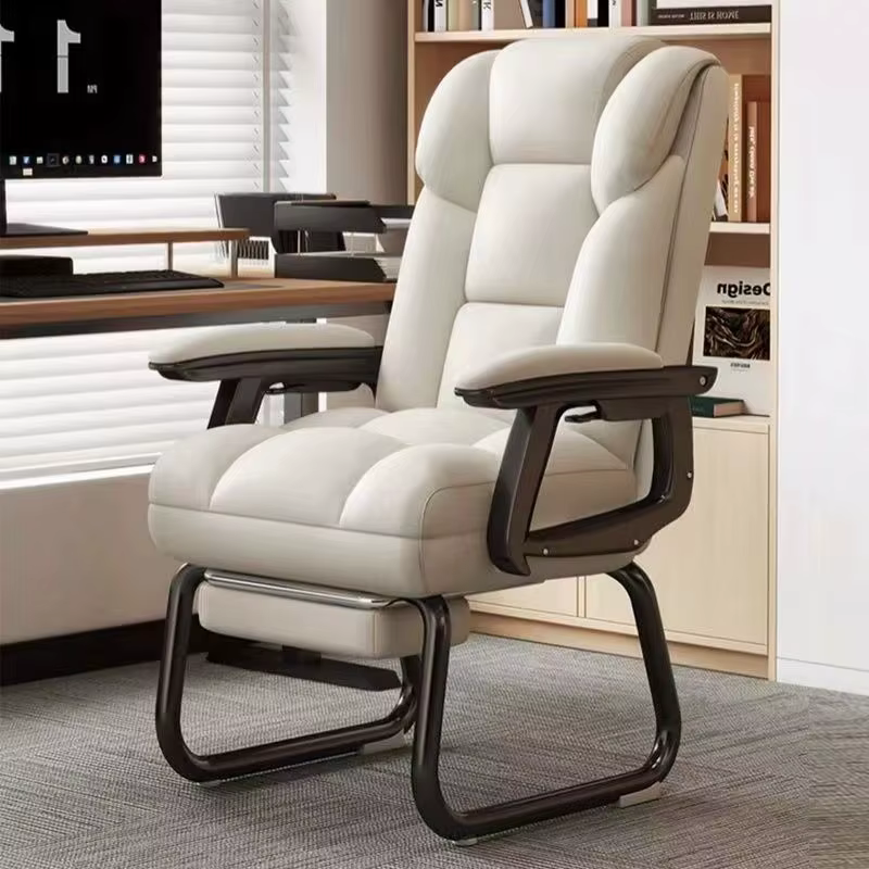 Chaise De Bureau De jeu blanche