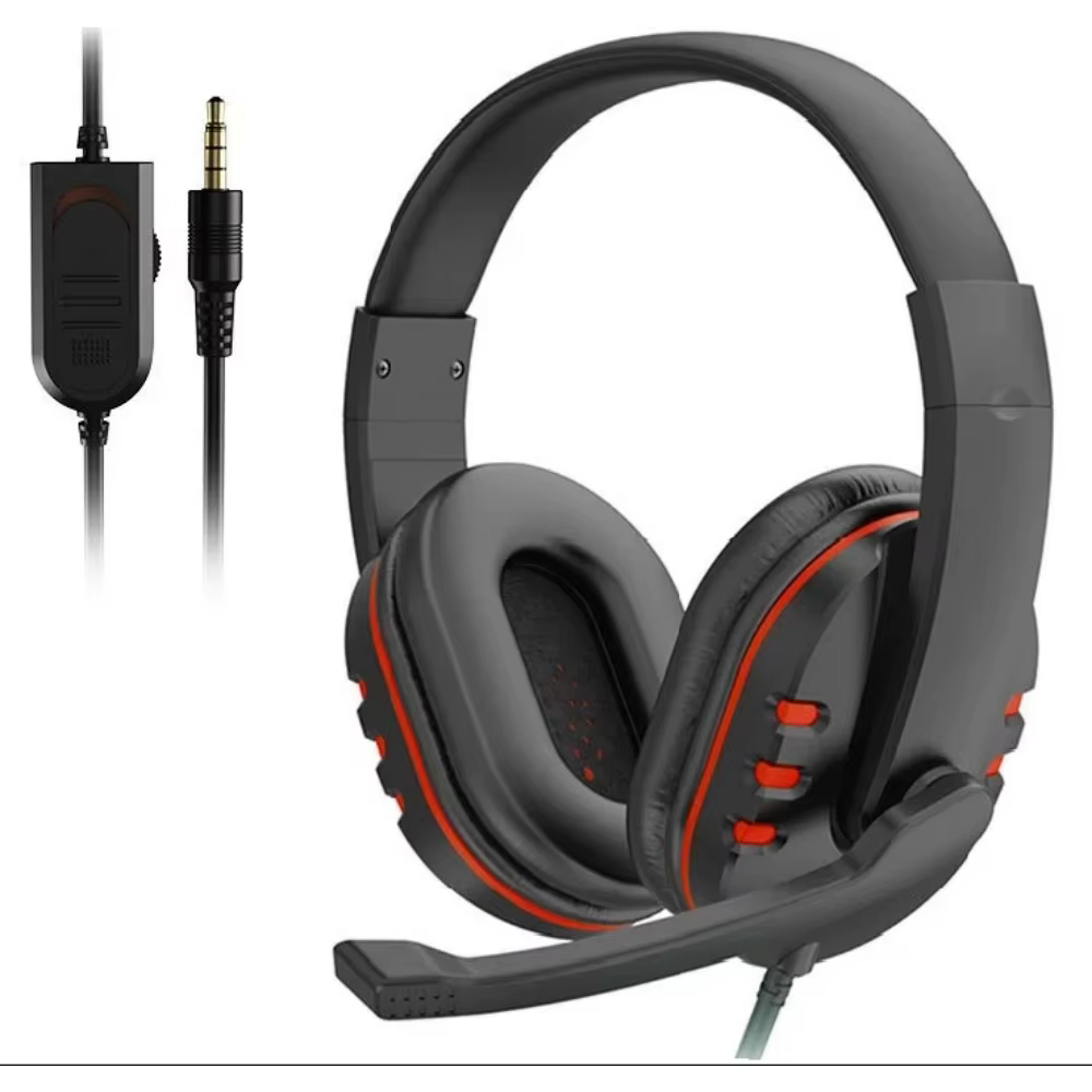 Casque de jeu filaire avec microphone