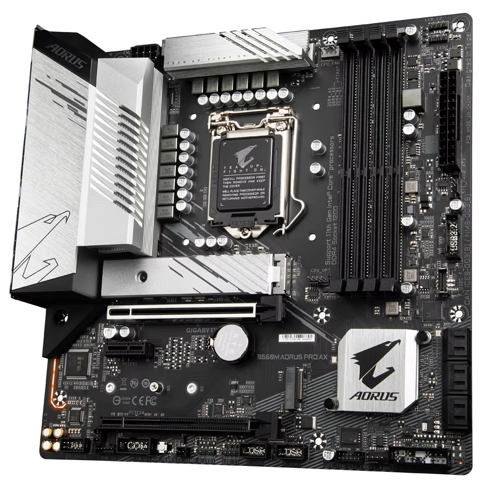 Carte mère Gigabyte B560M AORUS PRO AX 128 Go LGA 1200 DDR4 Micro ATX