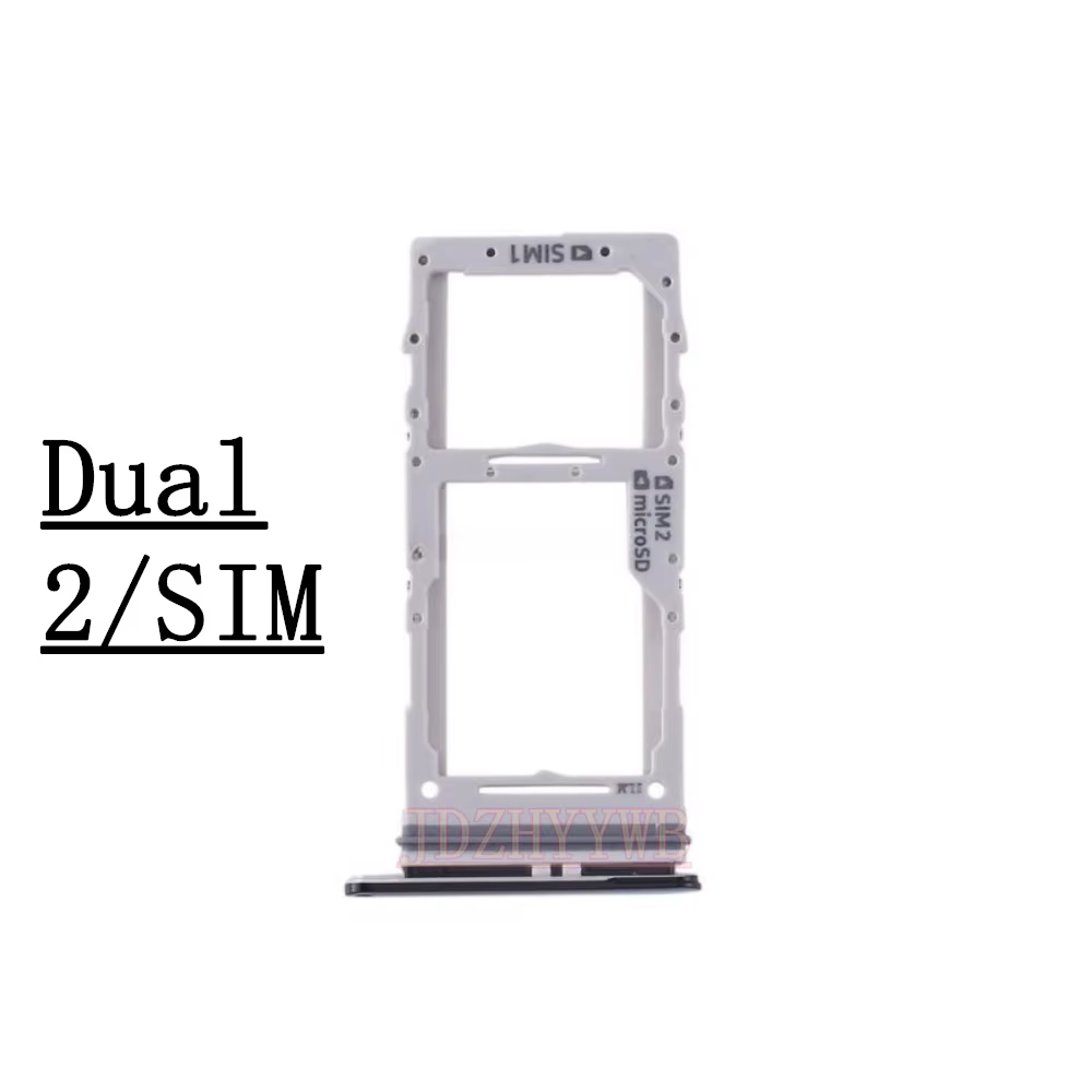 Support de lecteur de carte Sim, double support de plateau à puce unique, adaptateur de fente pour Samsung Galaxy S20 Ultra S20 + 5G G988 G986 G985 G981 G980