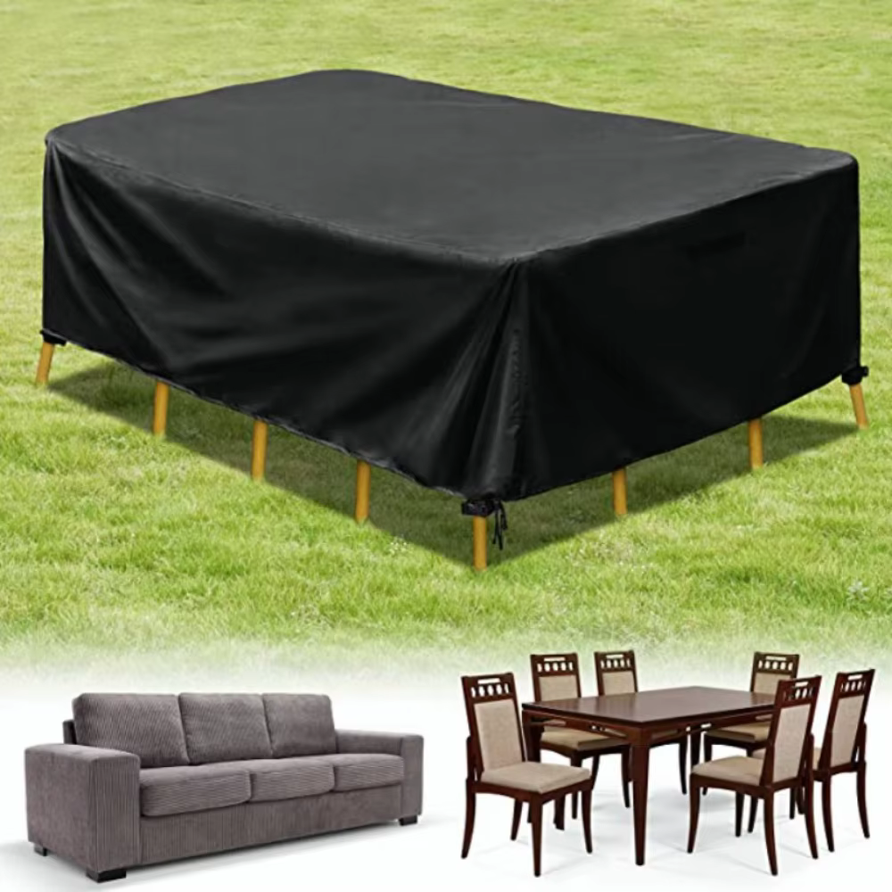 Housse de meubles de jardin pour chaise et Table de canapé, Protection imperméable et résistante contre la poussière, la pluie et la neige