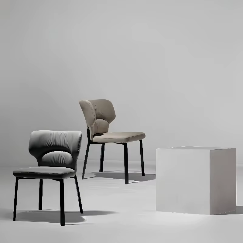 Coussins design chaises De salle à manger jambes cuisine rustique chaises De salle à manger nordiques salon haut Sillas De Comedor meubles De maison