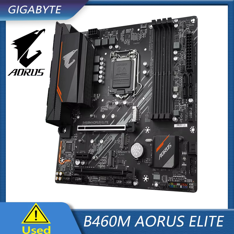 Gigabyte B460M AORUS ELITE carte mère B460 LGA 1200 DDR4 prise en charge