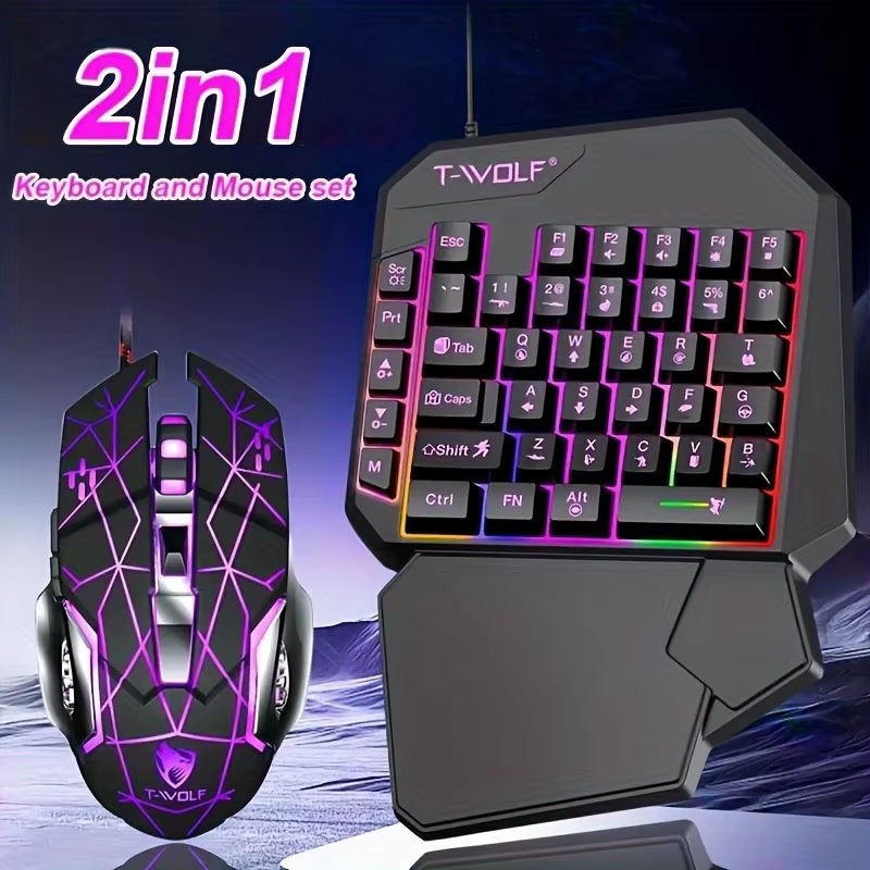 Ensemble clavier et souris de jeu 2 in1TF900
