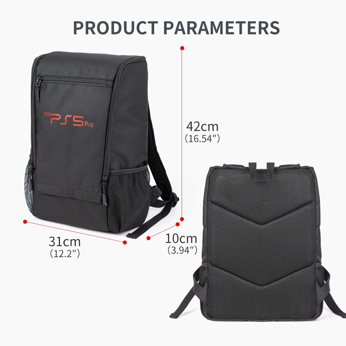 Sac à dos de voyage pour PS5 Pro/Slim