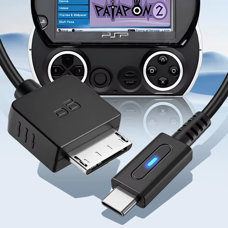 Câble USB-C PD de 1, 2 m pour contrôleur PSP GO