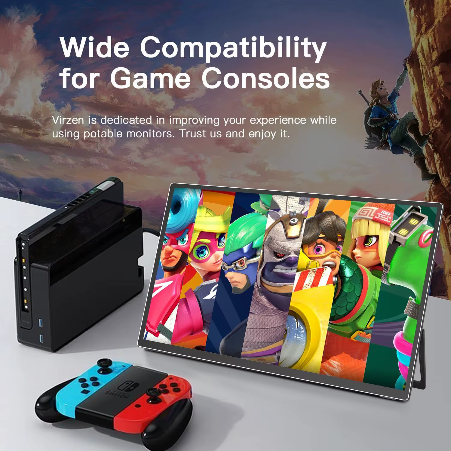 UPERFECT moniteur portable 21