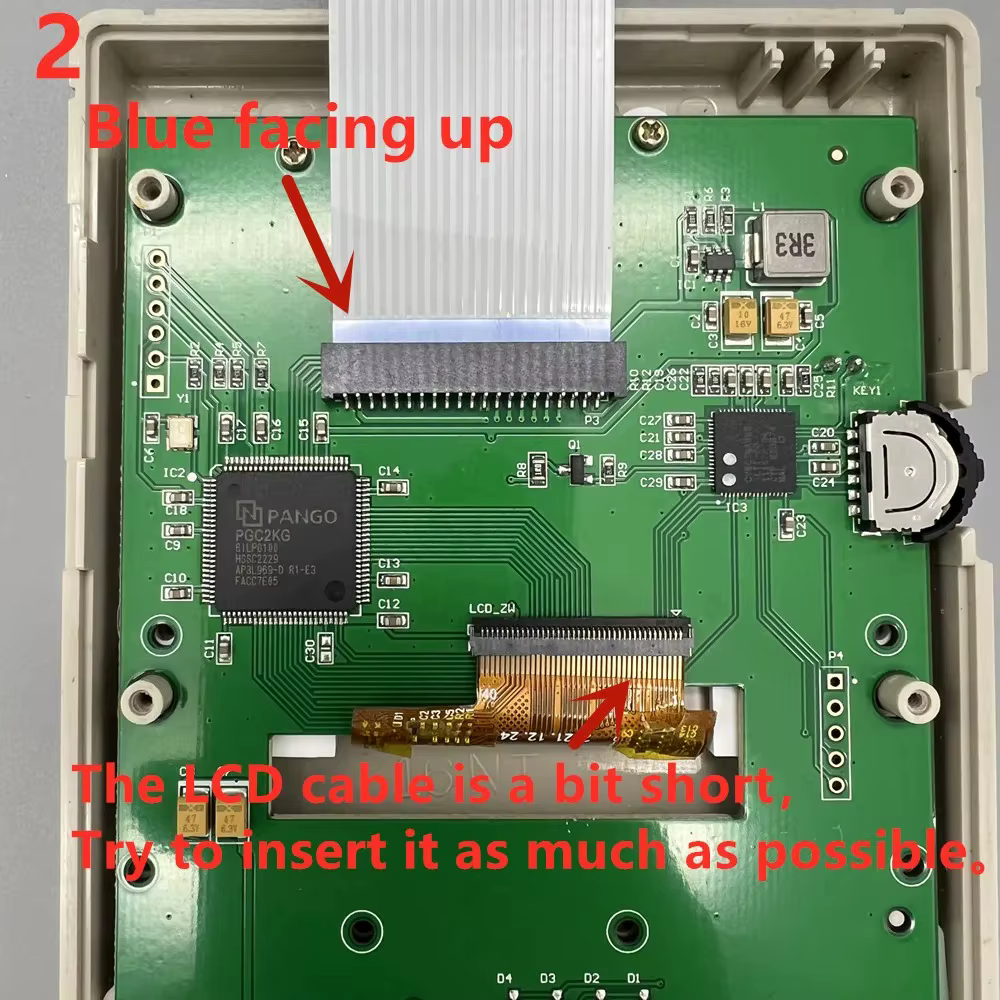 Kits d'écran LCD GB DMG 2.45 pouces pour Gameboy IPS