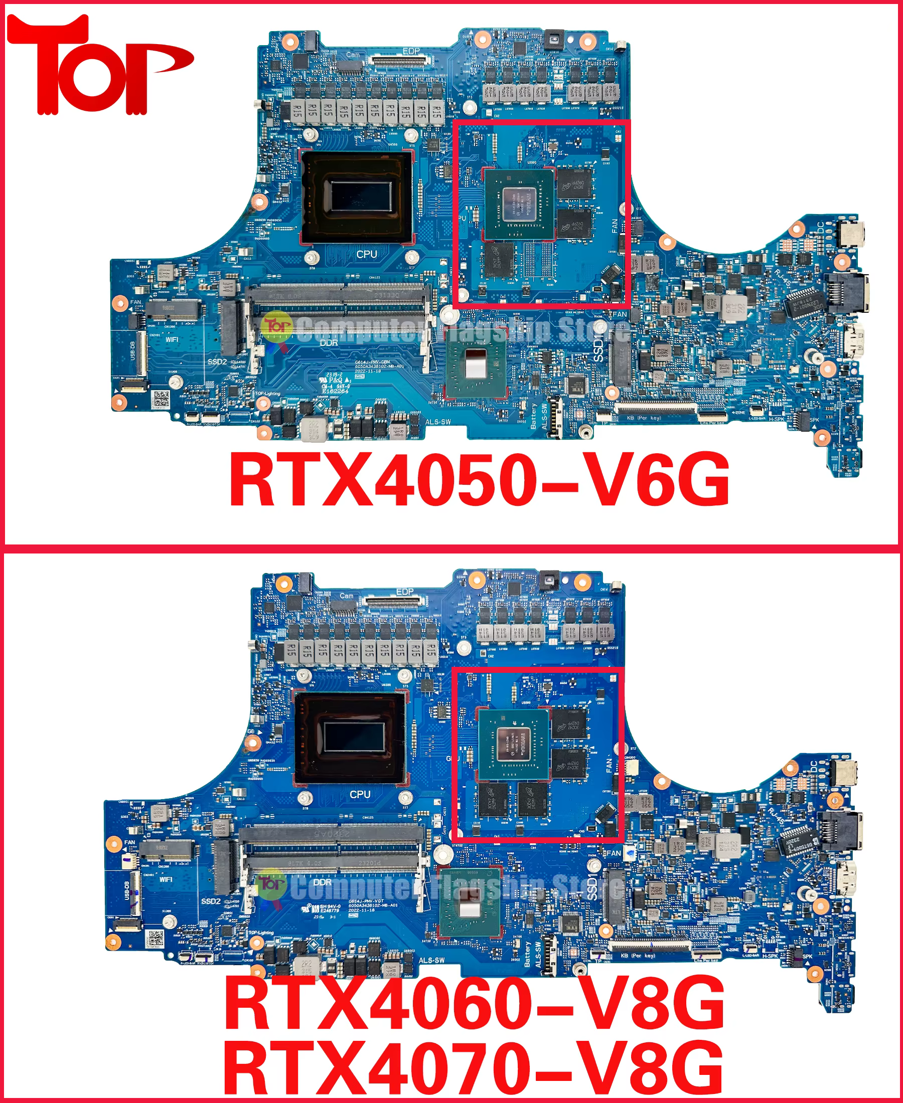 Carte mère G614JV G614JI pour ASUS G614J G614JU G814J G814JV G814JI G814JU