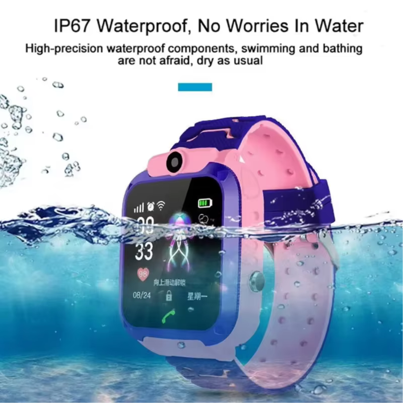 Montre connectée pour enfants Lenovo 4G Mini, avec carte SIM, appel, caméra, GPS, étanche, cadeau pour enfants, nouvelle