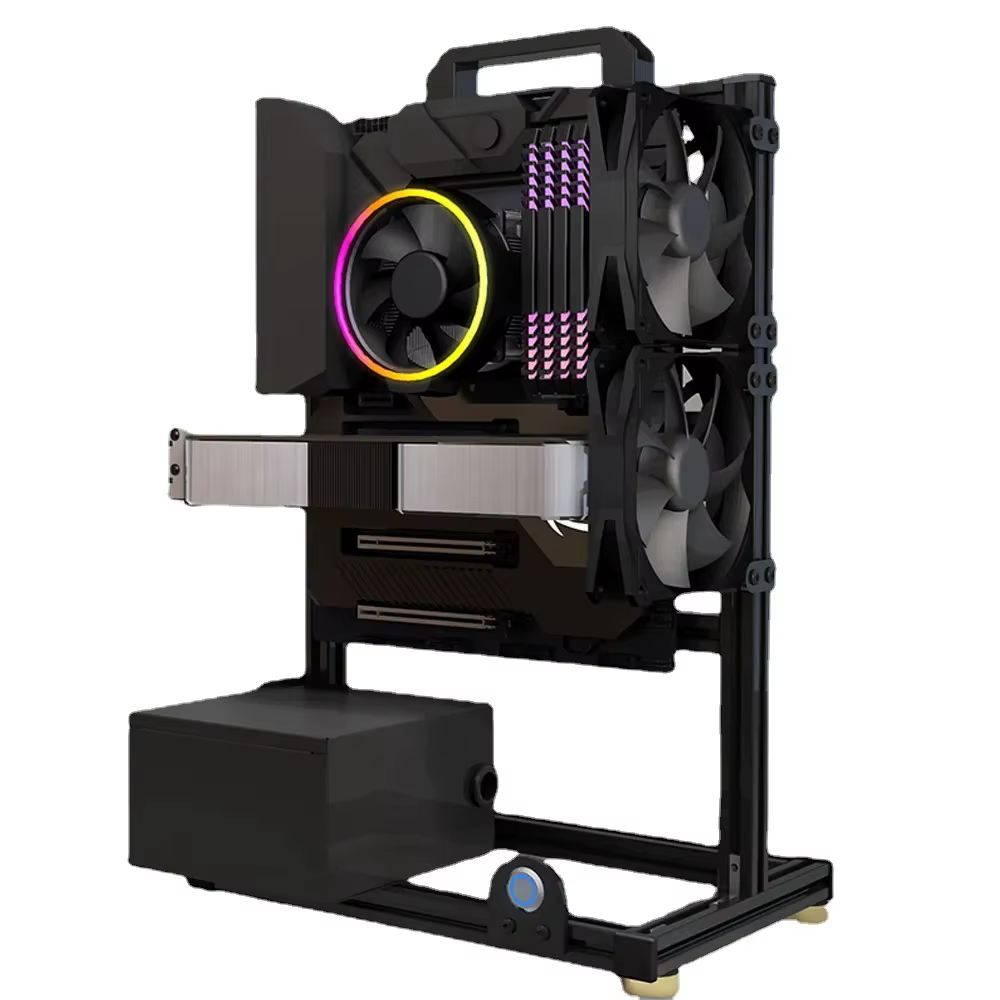 Boîtier de jeu en aluminium pour ordinateur de bureau
