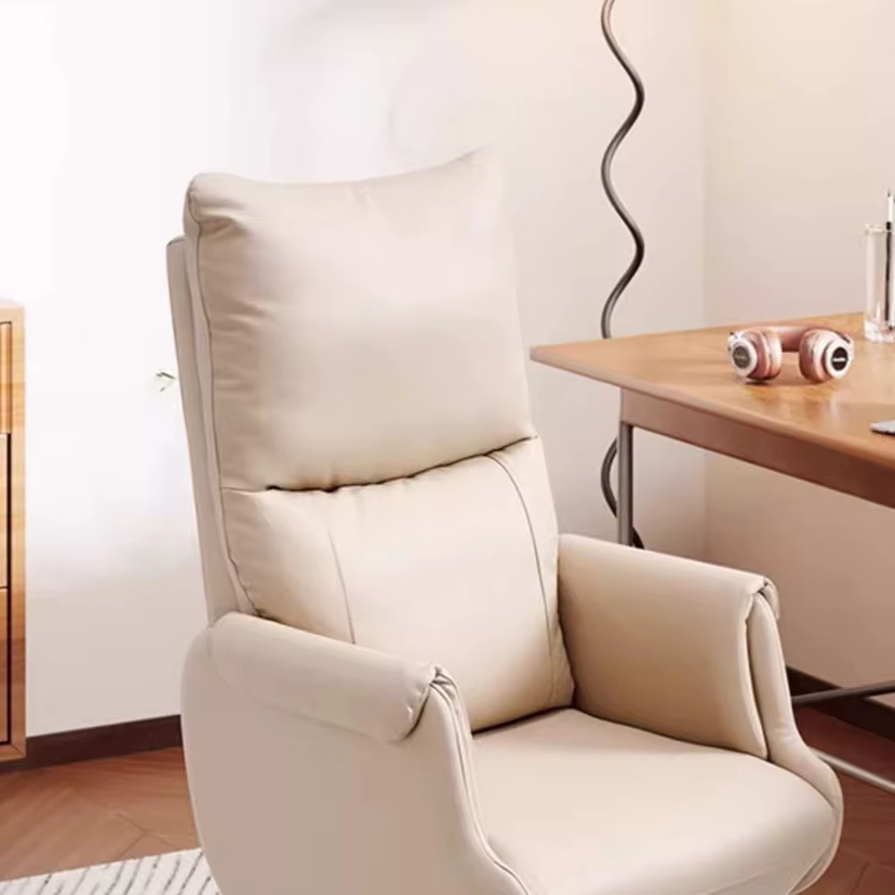 Chaise de bureau ergonomique blanche
