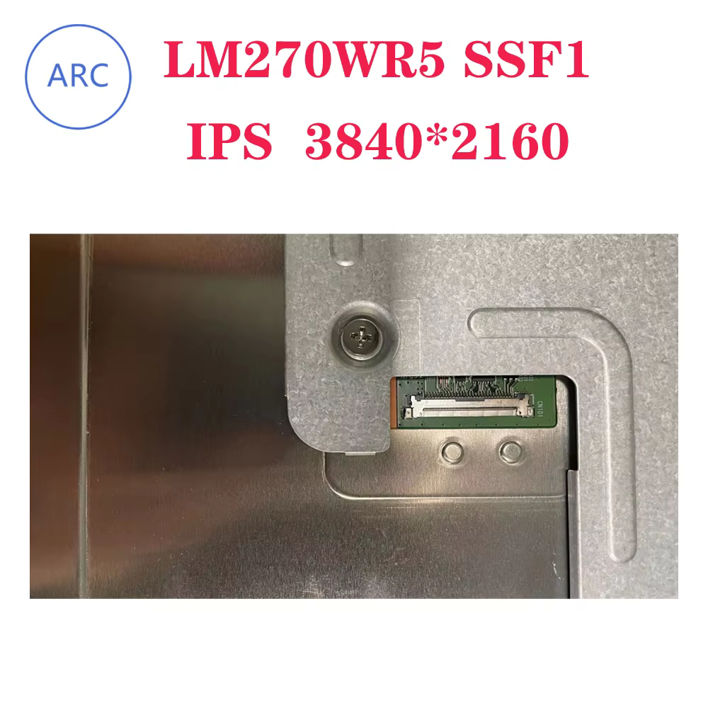 Écran LCD 27 Pouces, Modèle LM270WR5 SSF1 IPS UHD 3840x2160, Neuf et Original