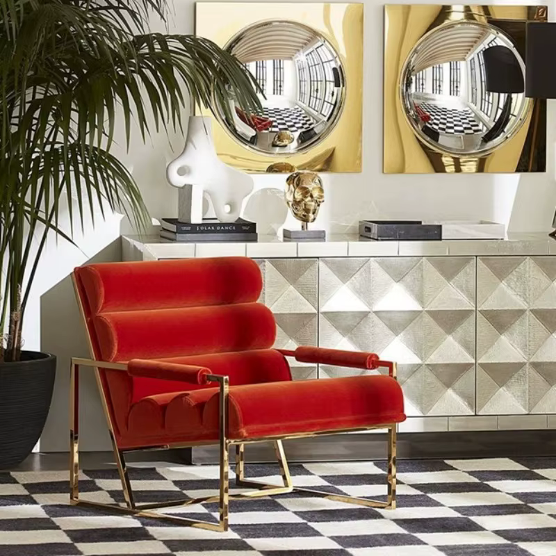 Chaise de bureau moderne et confortable, chaise de salle à manger, chaise de loisirs, chaise de coiffeuse d'hôtel, chaise de maquillage, mobilier de chambre de luxe