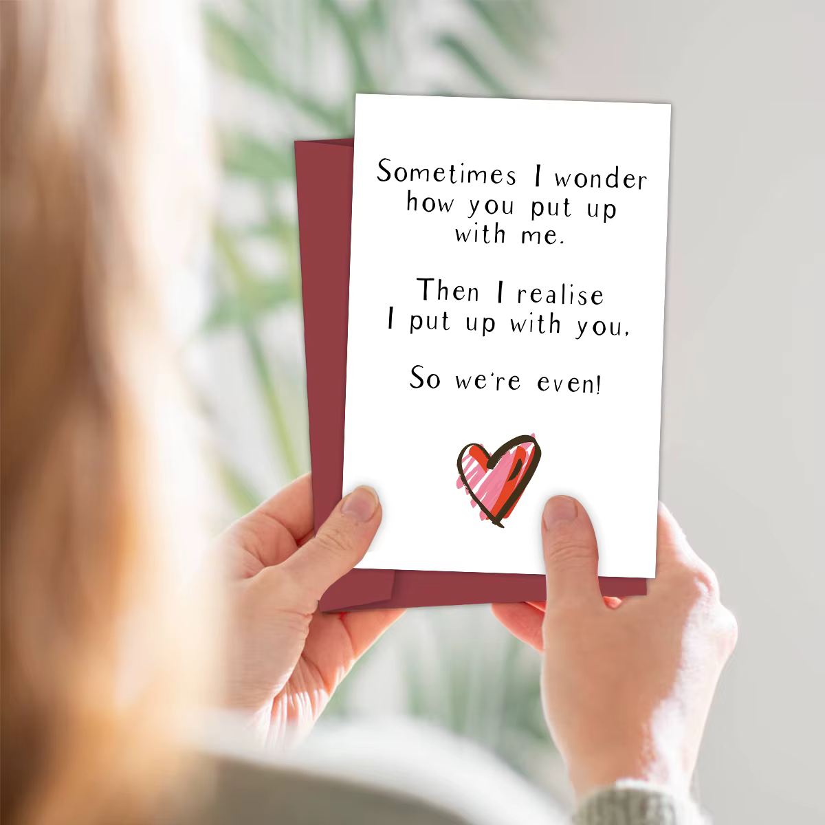 Carte de Travailleurs de Mariage Amusante, Cartes d'Anniversaire pour Lui, Elle, Carte Witty pour Mari, Carte Banterole pour Femme, 1Pc